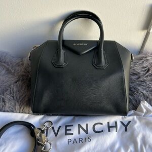 Givenchy ANTIGONA SMALL Black Satchel Bag
